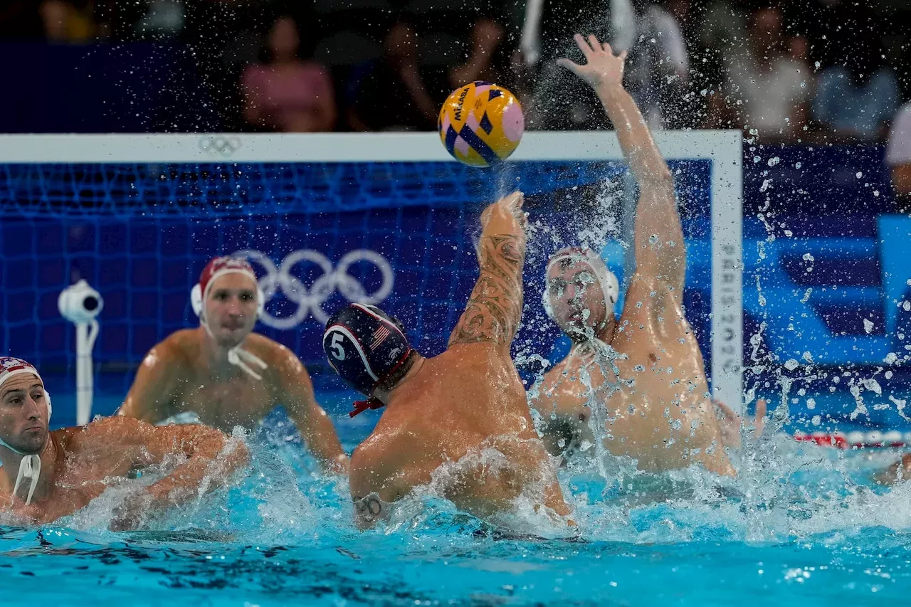 UsaWaterPolo USA vs. Serbia Olympics men’s water polo semifinal