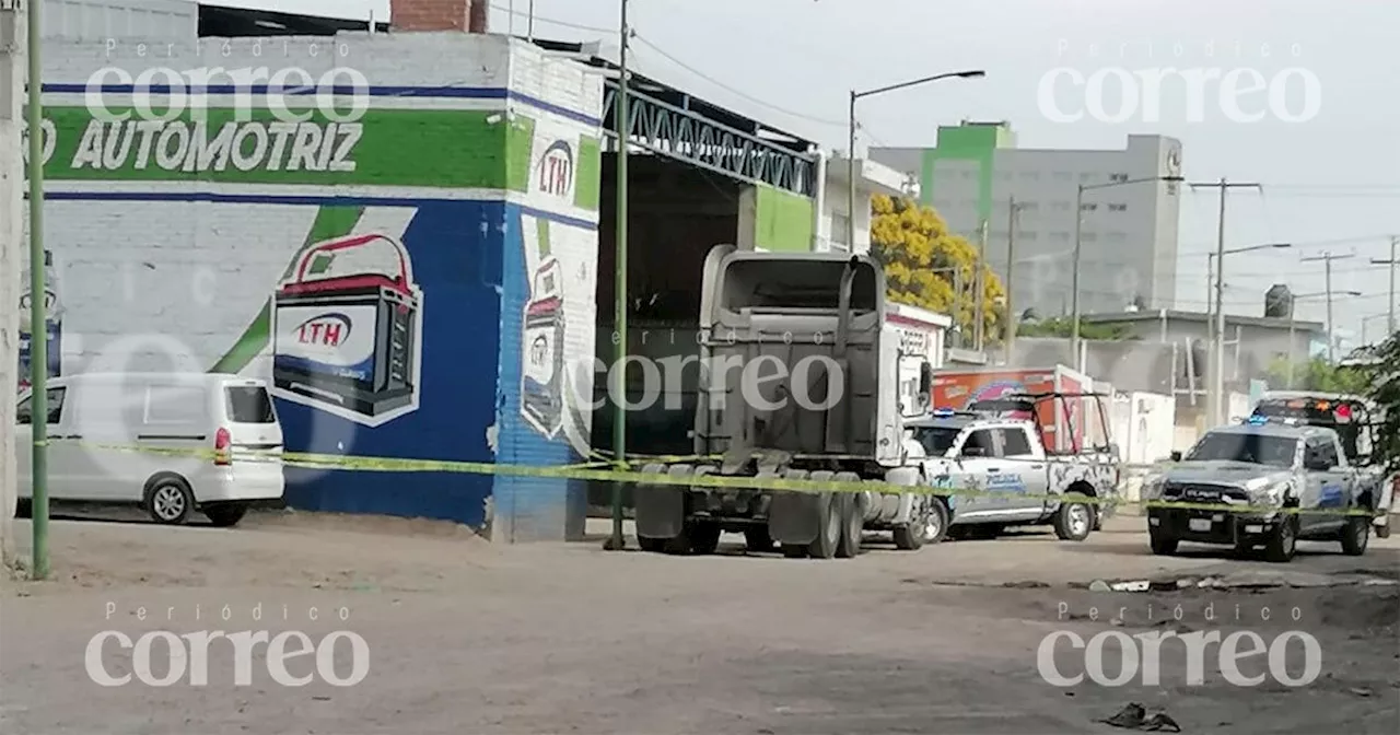 Masacre en taller automotriz en la colonia Ciudadela de Celaya deja cinco muertos y dos heridos