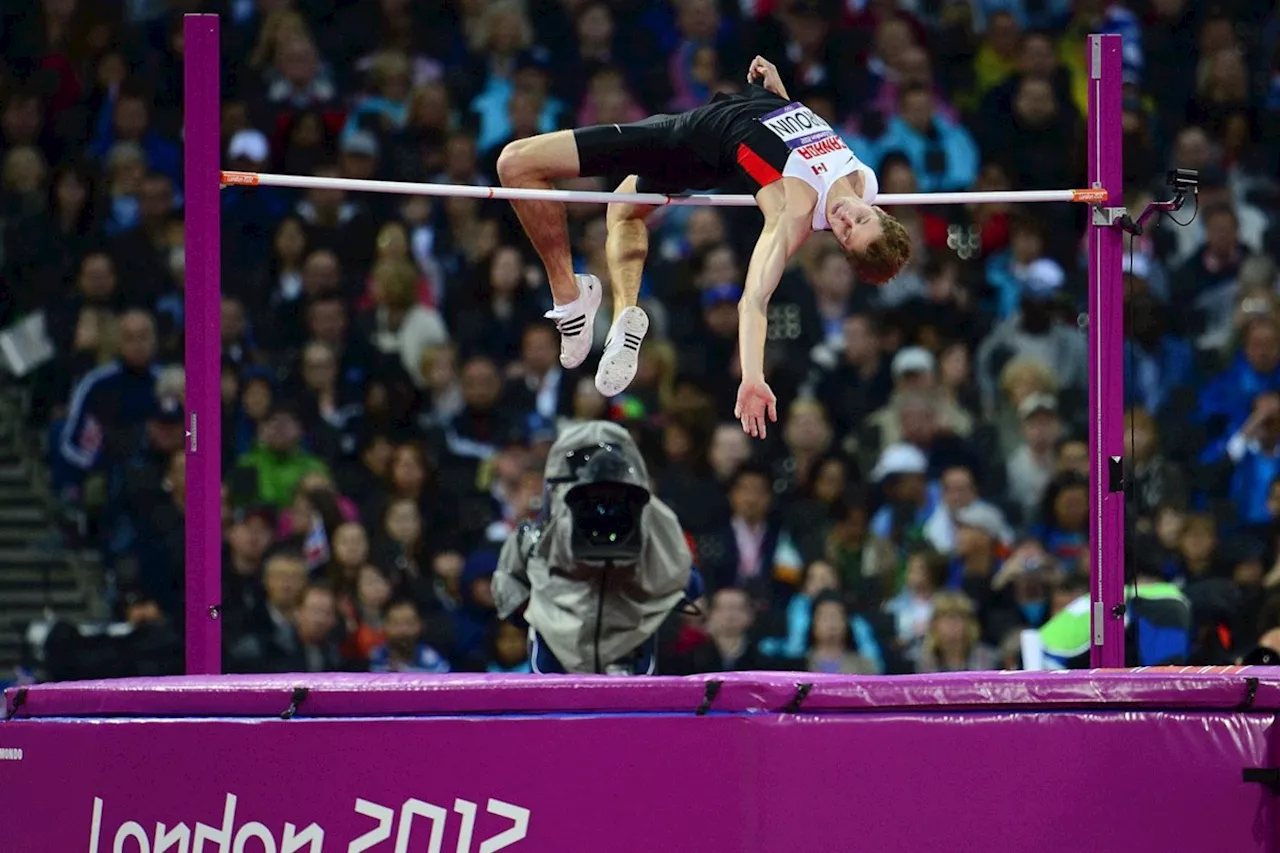 Canadian high jumper Derek Drouin presented belated 2012 Olympic silver in Paris