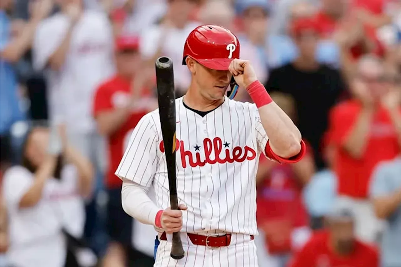 Phillies place Austin Hays on 10-day injured list; Kolby Allard optioned to Lehigh Valley