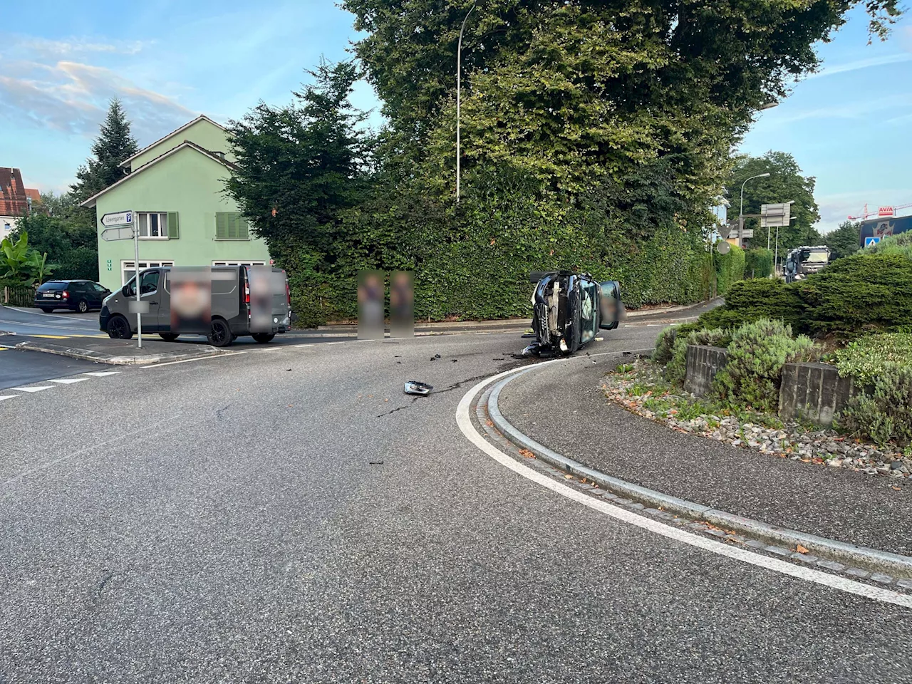 Goldach SG: Auffahrkollision zwischen zwei Autos