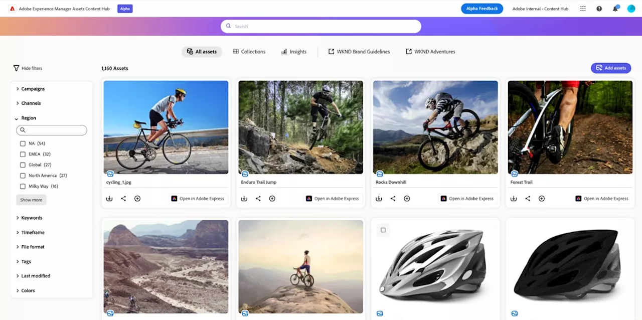 アドビ、生成AIと連携可能な「Content Hub」を提供開始 企業保有の数百万のクリエイティブアセットの管理方法を刷新