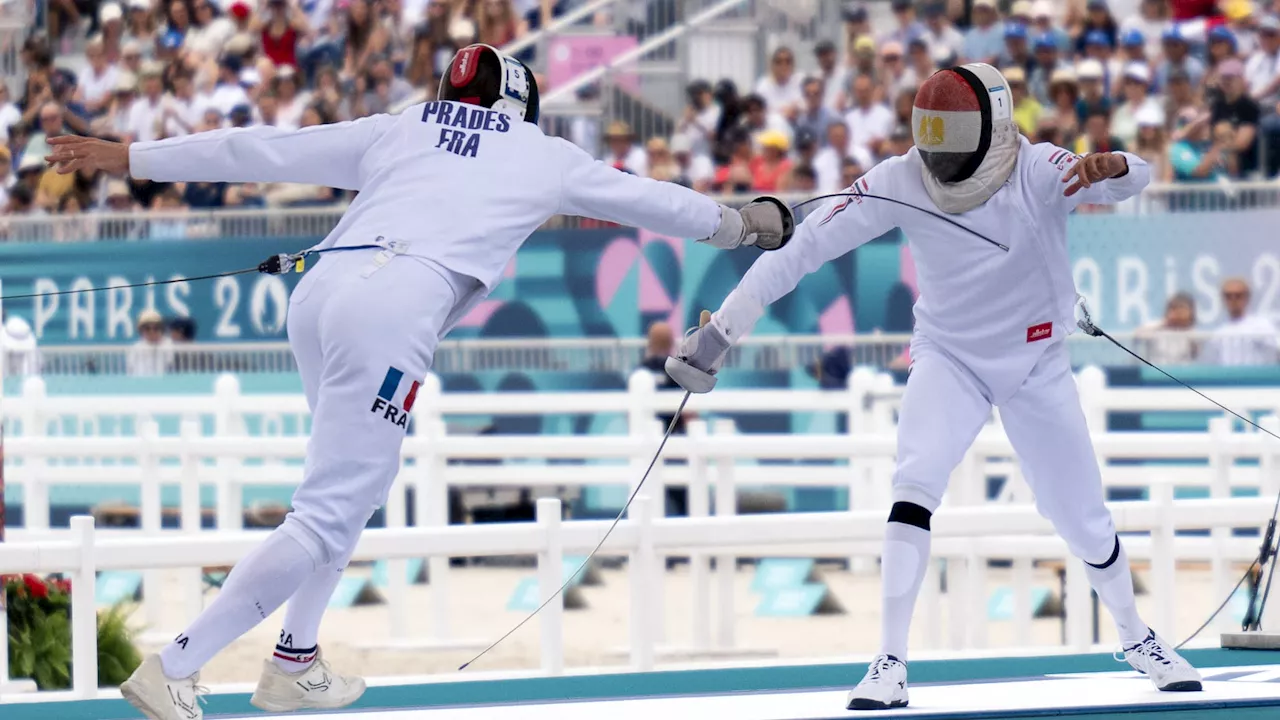 JO 2024: 'Très puissant' et 'kiffant', les pentathlètes français ont découvert Versailles et ses 15.000...