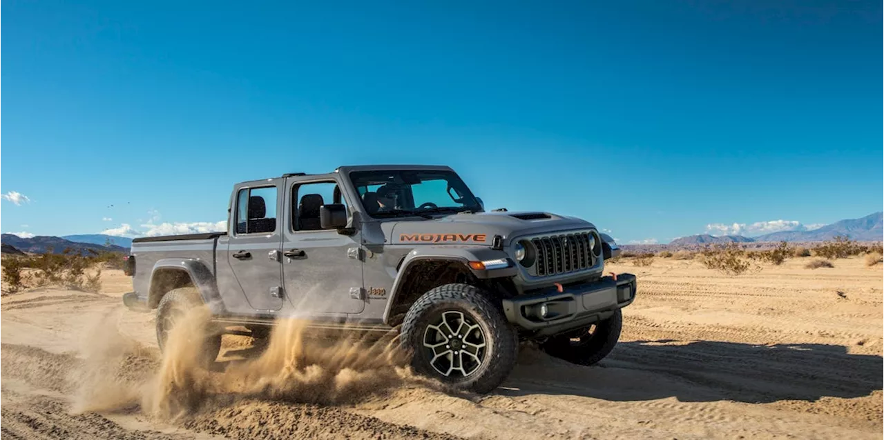 The 2024 Jeep Gladiator Mojave Is a Rowdy Wrangler