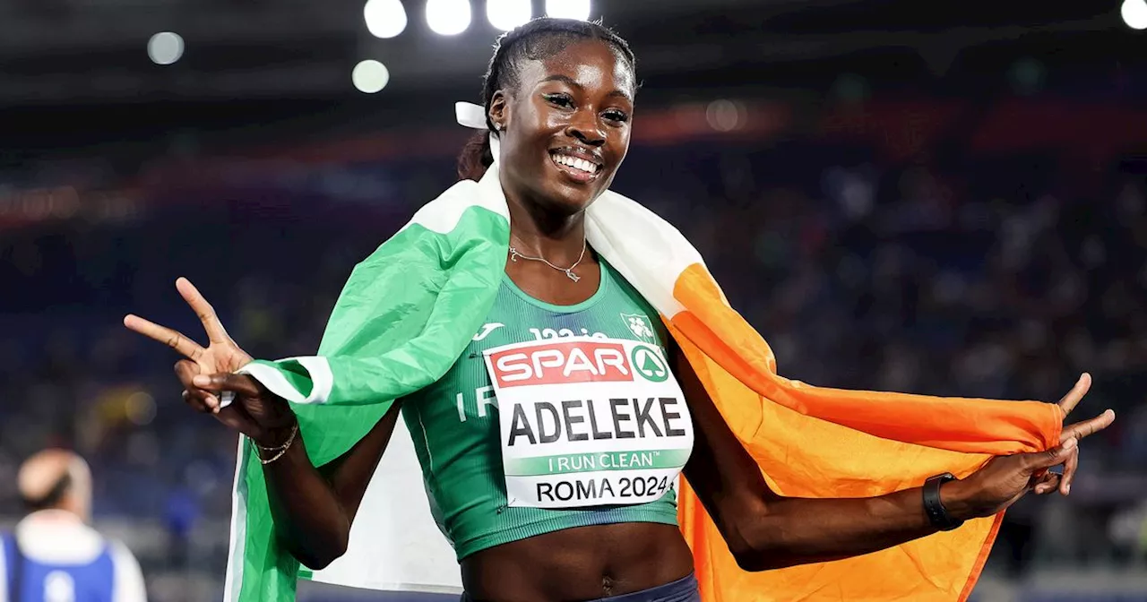 When and where to watch Rhasidat Adeleke's Olympic final race