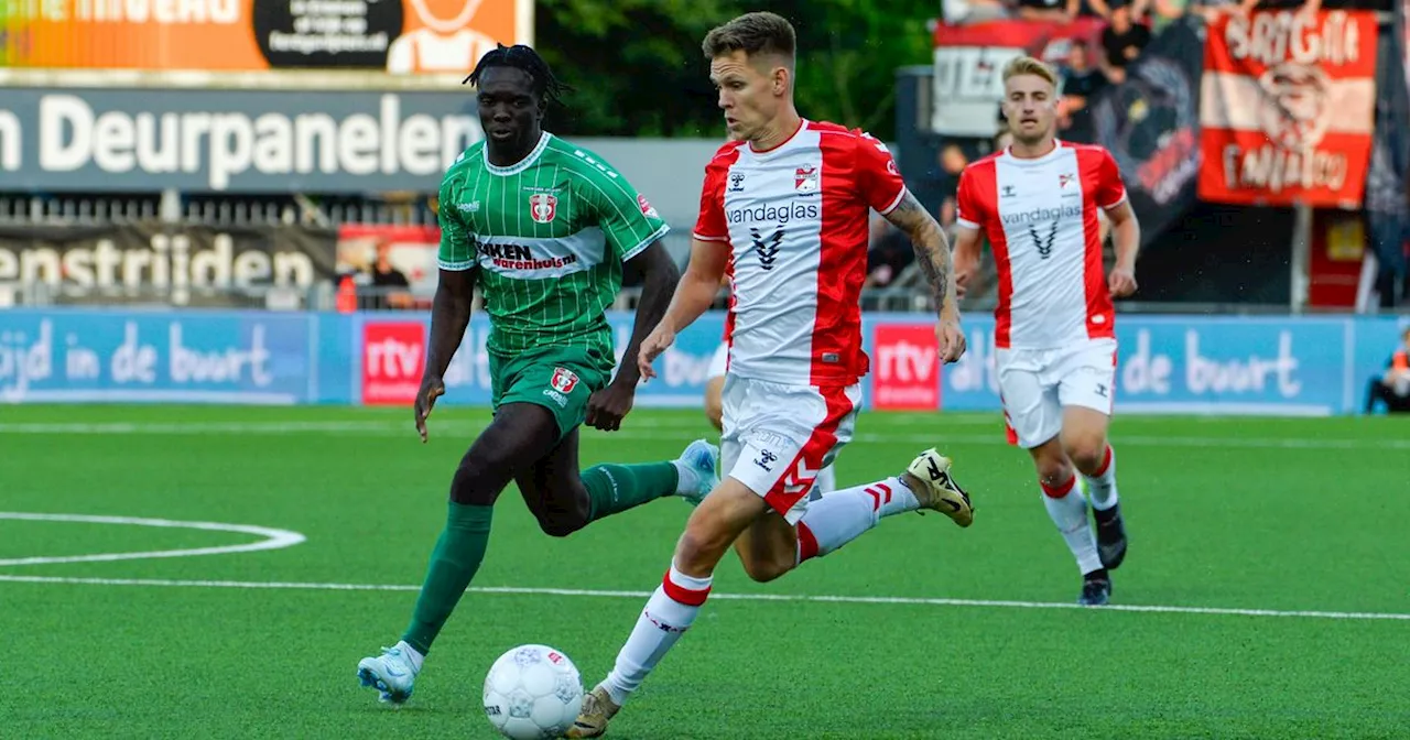 FC Emmen opent seizoen met nederlaag tegen FC Dordrecht