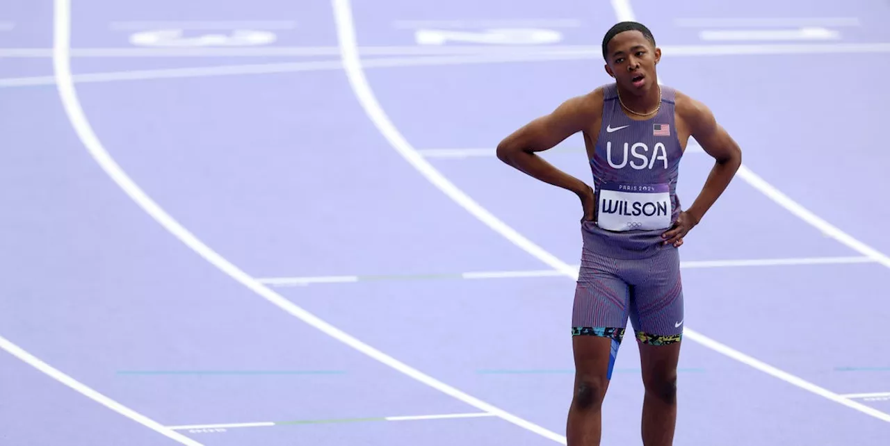 16-Year-Old Quincy Wilson’s Olympic Debut Does Not Go as Planned