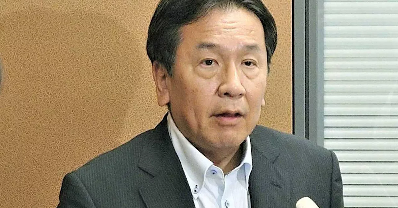 立民「選挙の顔」へ厳しい目 代表選に枝野幸男前代表が出馬表明、泉健太代表には最大の敵