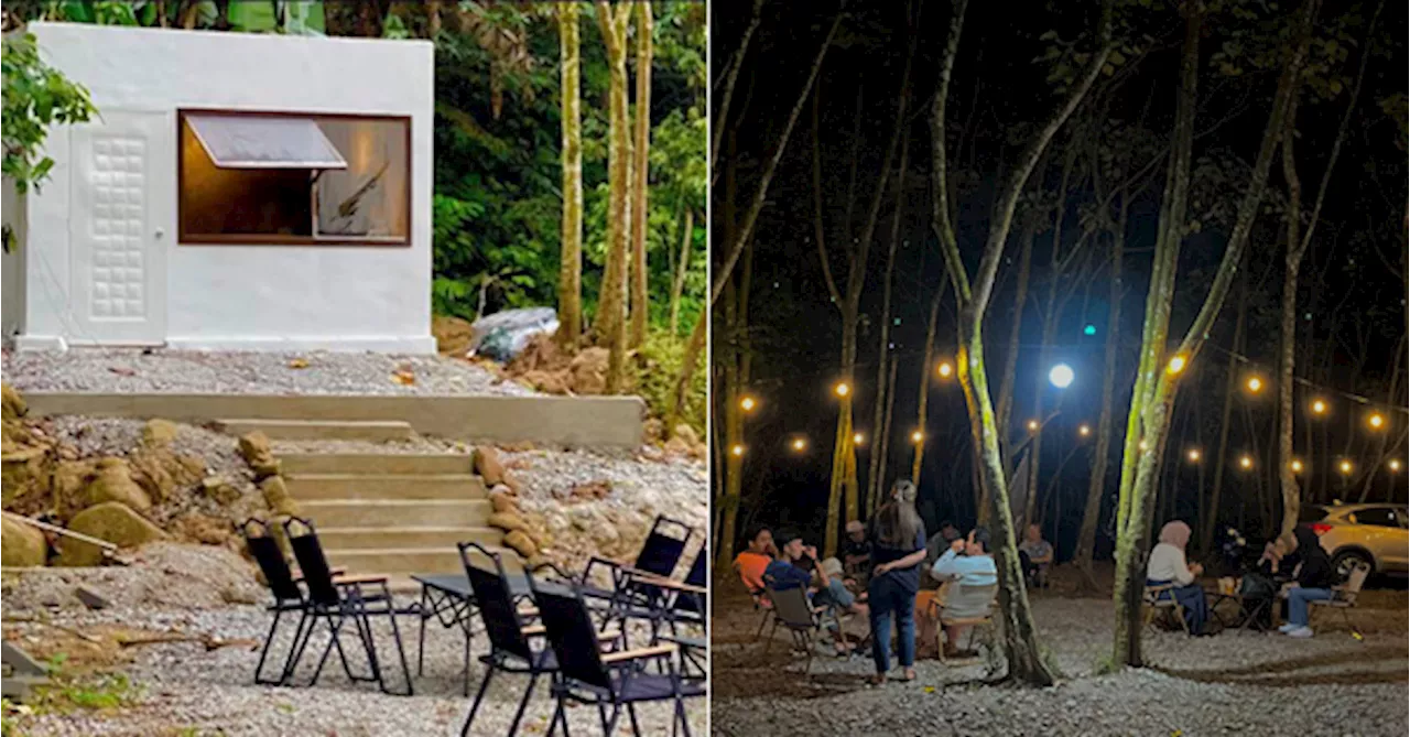 New 'Camp-Style' Café Surrounded By Jungle Opens Until Midnight In TTDI