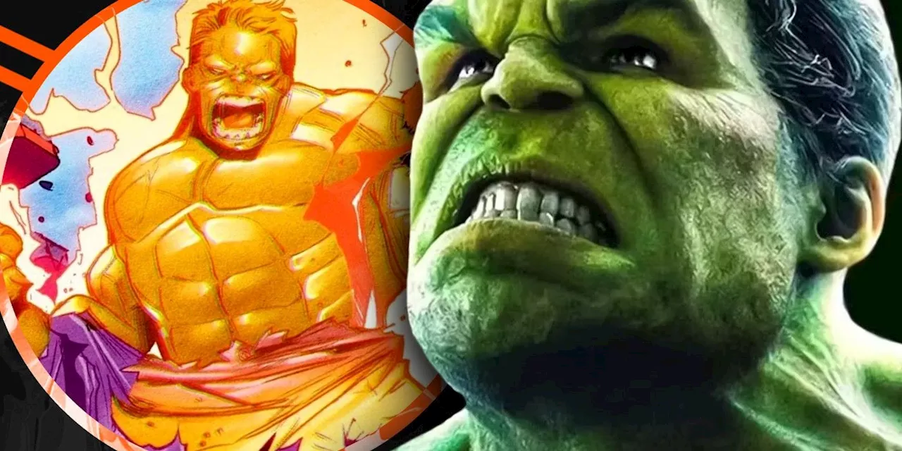 Meet The Orange Hulk: Marvel's Infinity Stones Finally Debut A New Canon Hulk