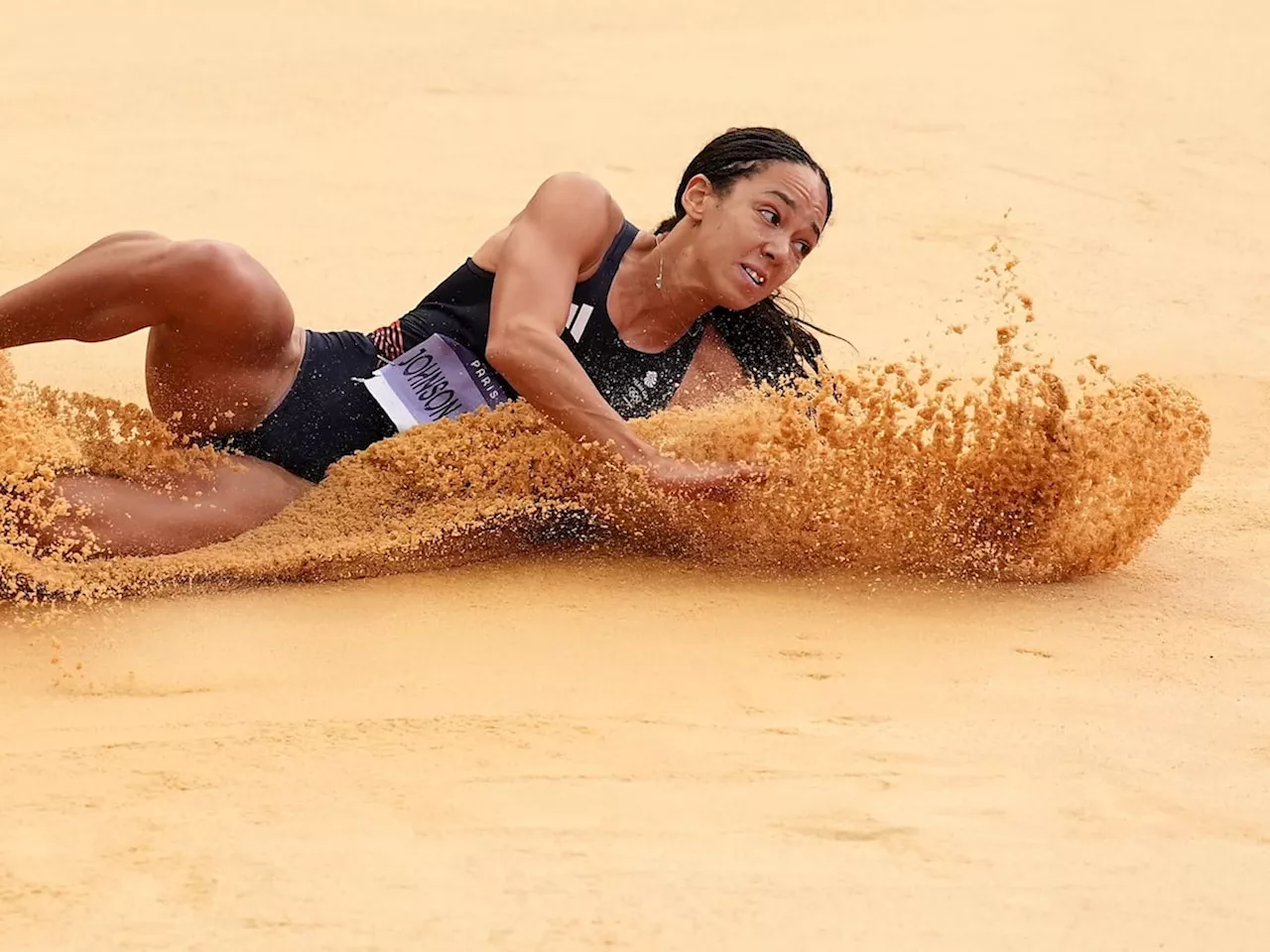 Katarina Johnson-Thompson still leads with two events to go after long jump