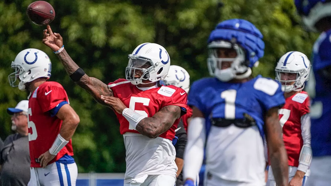 Colts Anthony Richardson Leads Offense to Most Explosive Practice Yet