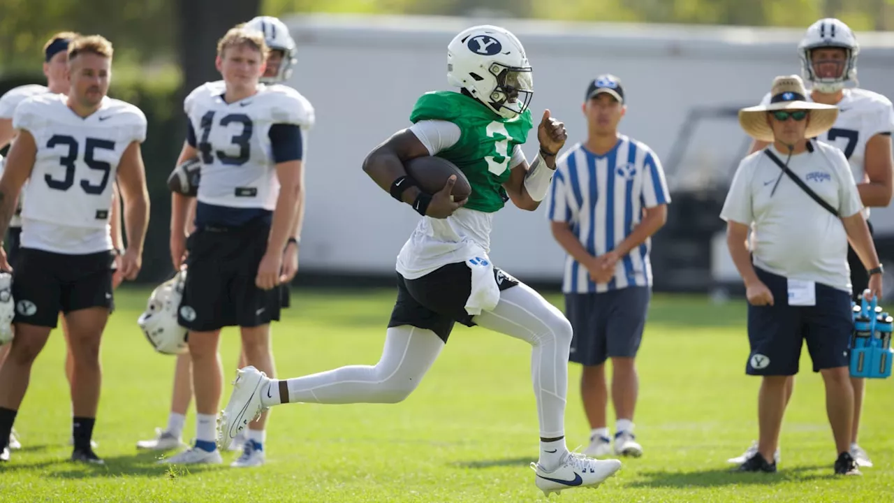 Gerry Bohanon Shines on Day Seven of BYU Football Fall Camp