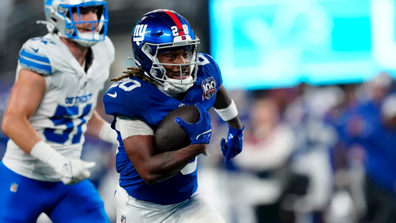 Giants RB Eric Gray Showed He Belongs in NFL