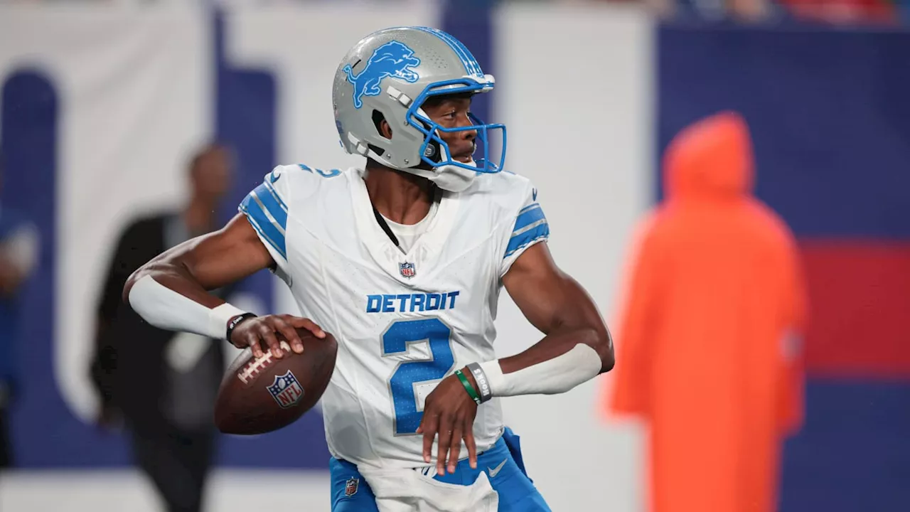 Hendon Hooker suffers concussion in Detroit Lions preseason loss to New York Giants