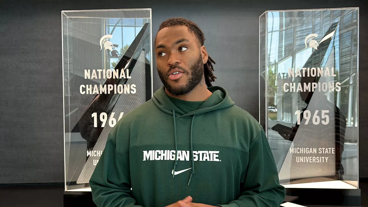 Michigan State transfer RB Kay'Ron Lynch-Adams from fall camp