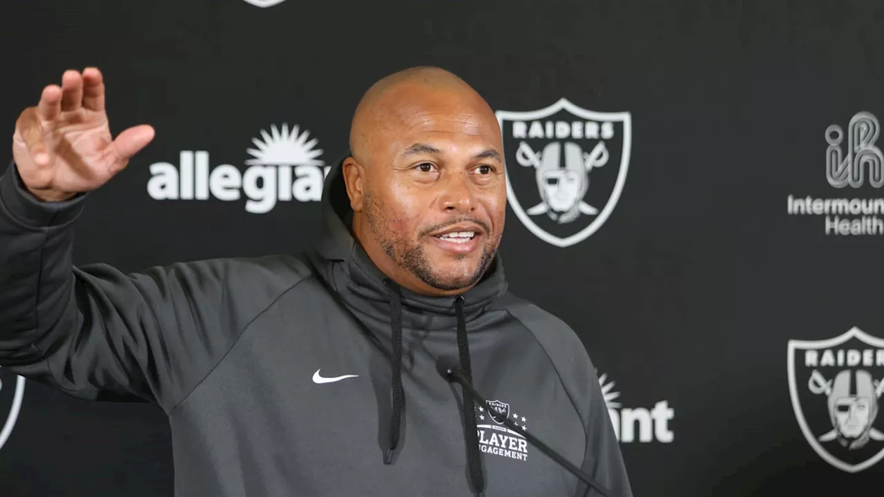 What Coach Antonio Pierce learned about the Las Vegas Raiders in Costa Mesa