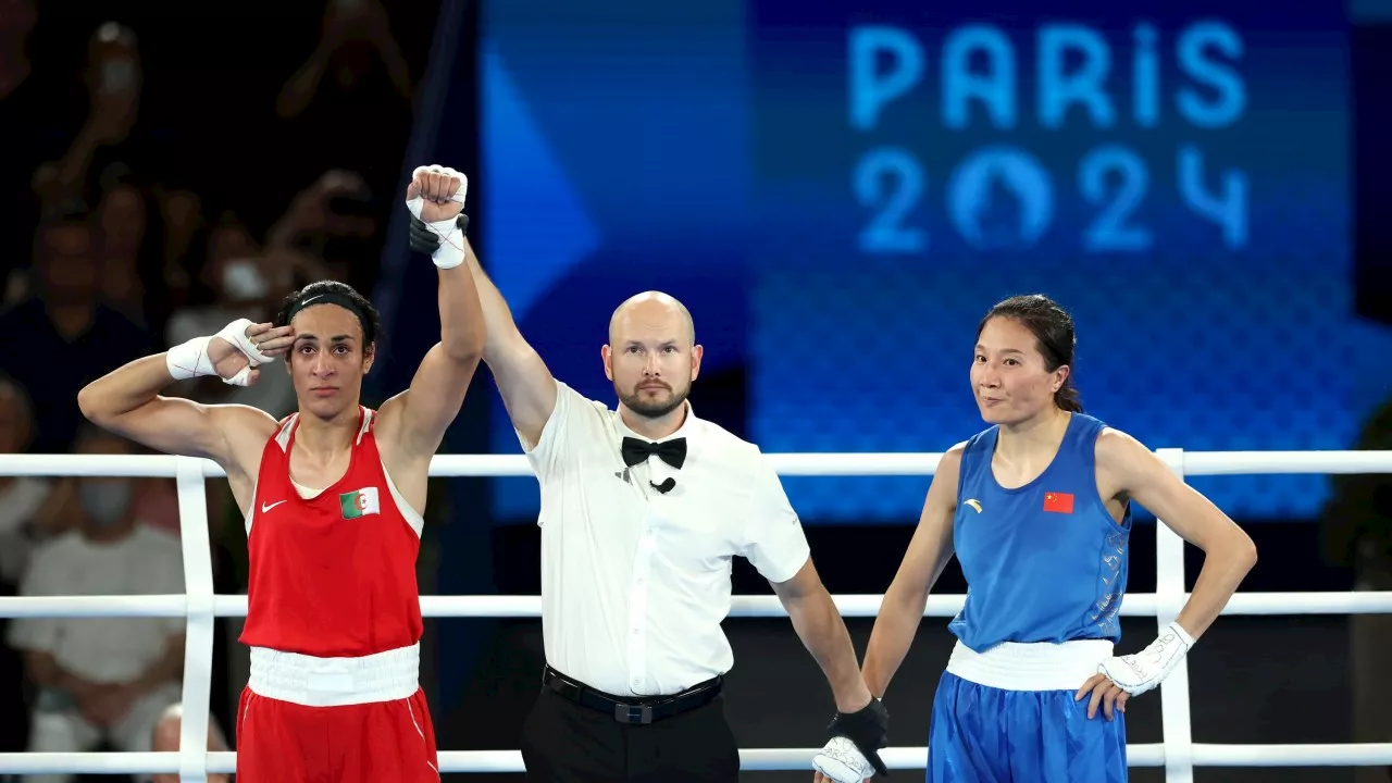 ‘Deafening roar’: Crowds erupt as boxer Imane Khelif wins gold at Paris Olympics