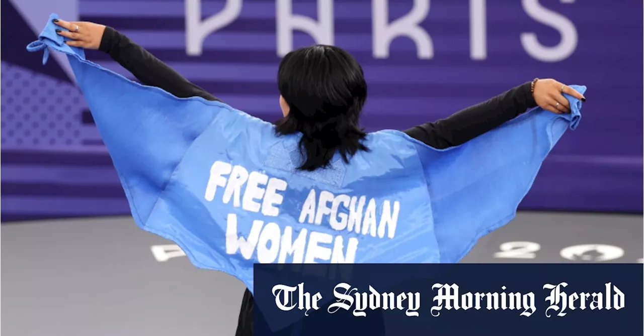 ‘Free Afghan women’: BGirl stages first political protest of the Games