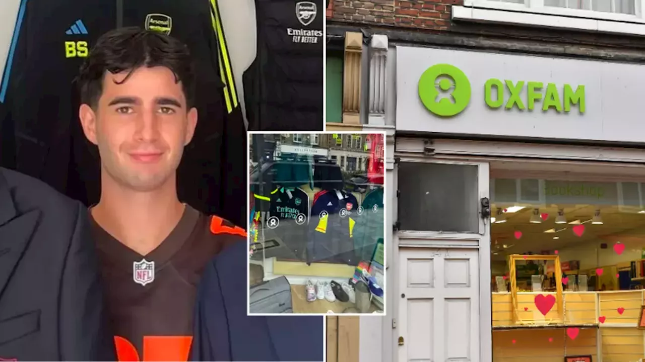 Football fan comes across once-in-a-lifetime find in London charity shop and sells it for huge profit