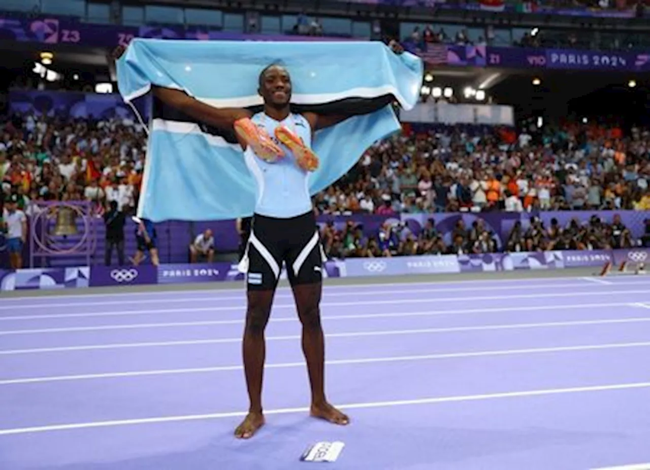 Olympics-Athletics-Botswana declares half-day holiday to mark first Olympic gold