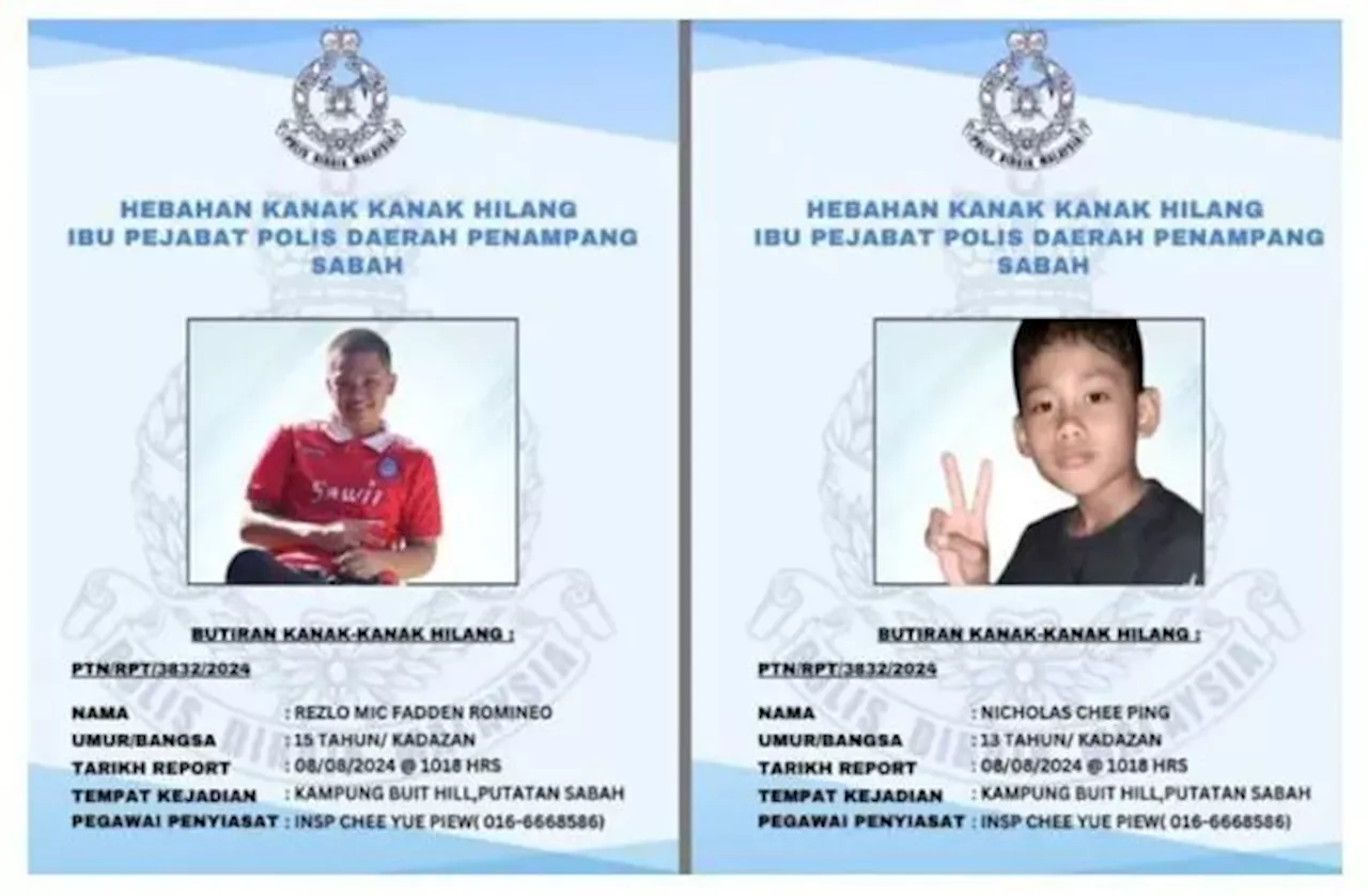 Penampang cops seek public's help to find missing teen