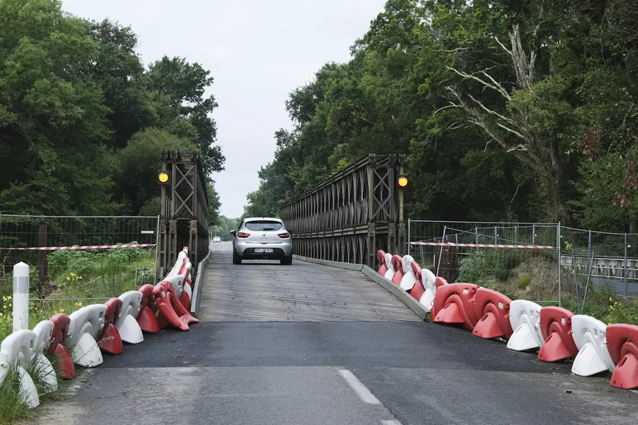 Landes : les travaux du pont de Saint-Paul-en-Born devraient se terminer en janvier 2025