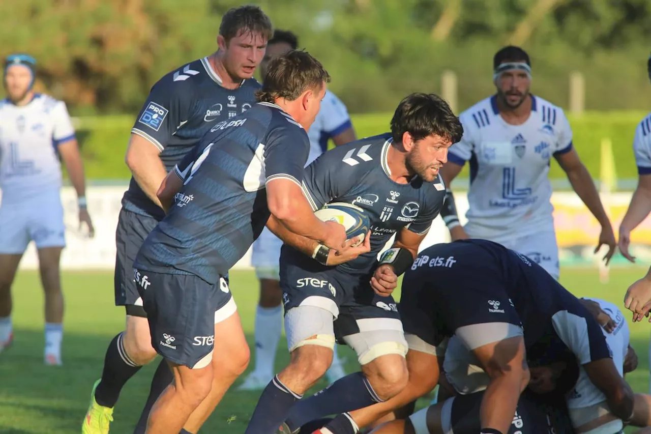 Rugby/Pro D2 (match amical de préparation) : Battu (26-31) par Colomiers, le SU Agen a encore du pain sur la planche