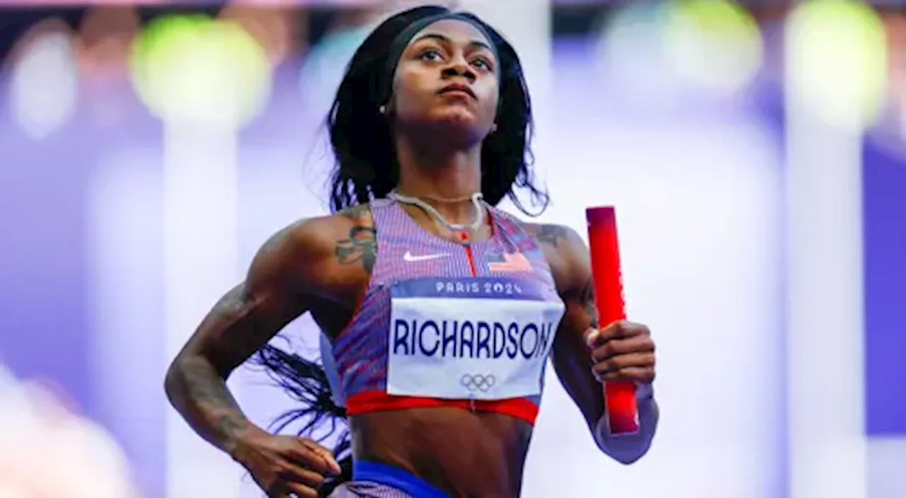 Richardson shines as US win women's relay gold