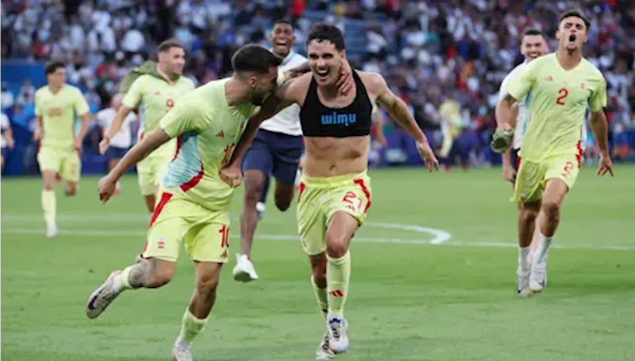 Spain beat France in classic final to win Olympic men's football gold