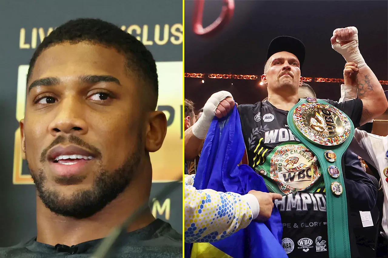 – Oleksandr Usyk welcomes trilogy fight with Anthony Joshua after Tyson Fury remat...