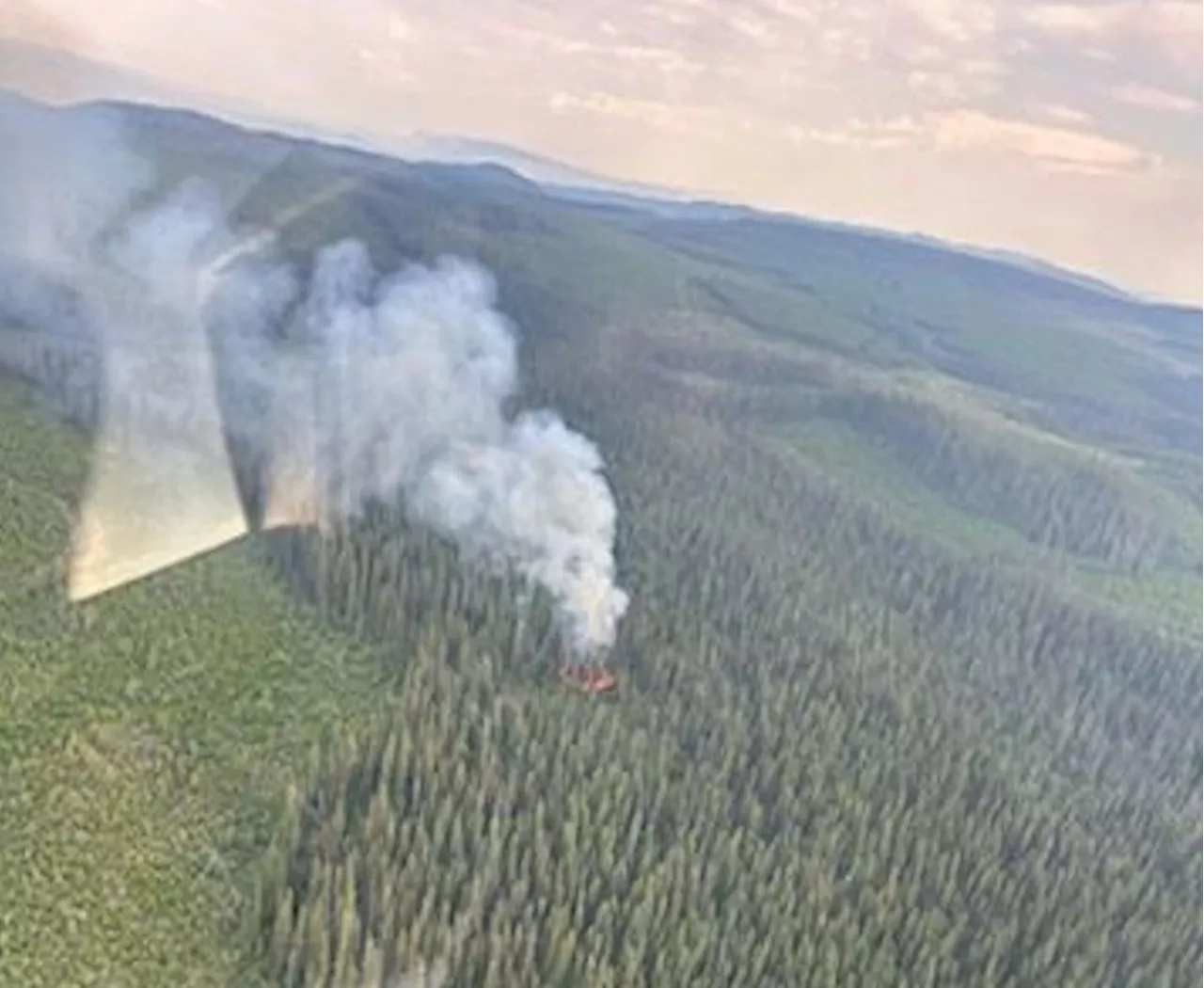 Crews battle two out of control wildfires near Burns Lake; additional blaze discovered near Houston