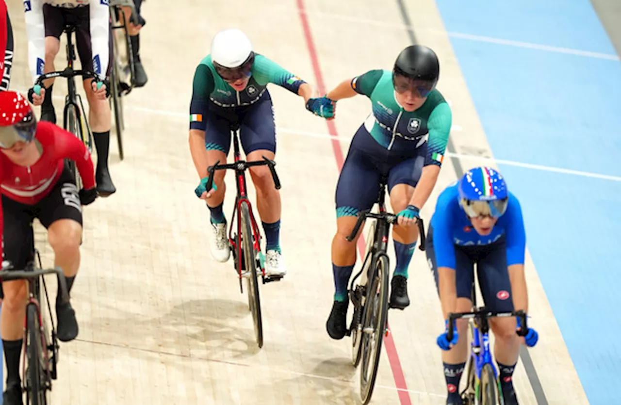 Ireland's Gillespie and Sharpe finish 11th in Women's Madison