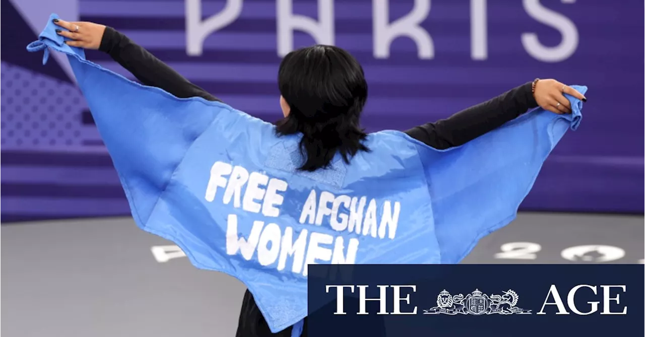 ‘Free Afghan women’: BGirl stages first political protest of the Games