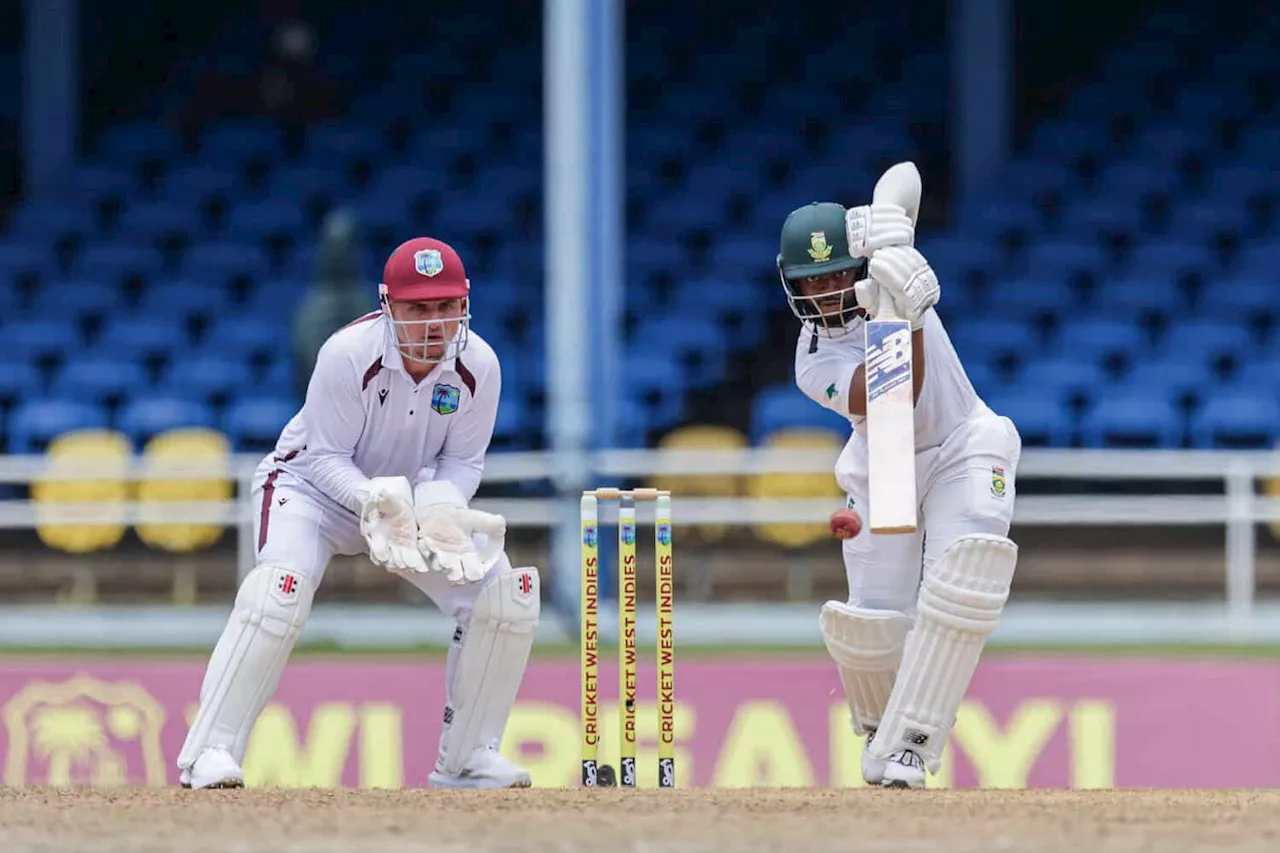 Bavuma, De Zorzi put Proteas in charge of first Windies Test