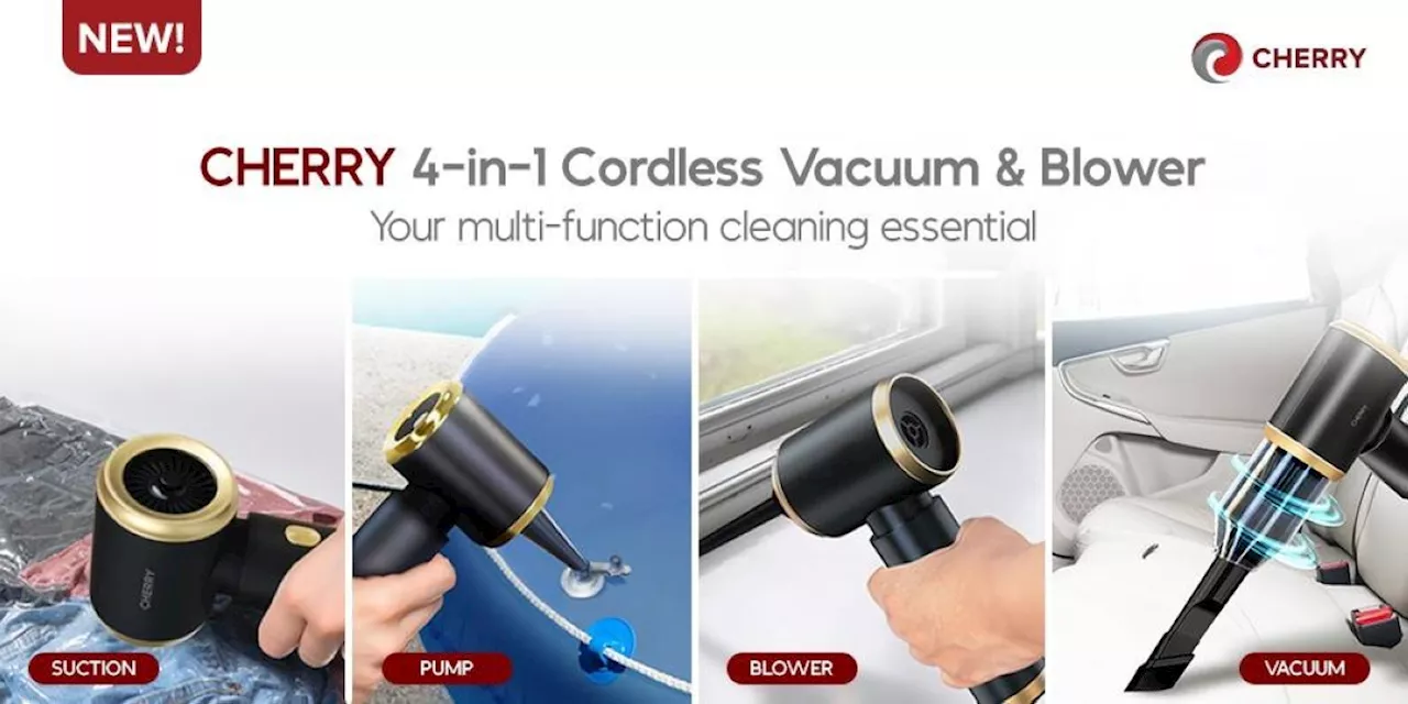 Cherry introduces 4-in-1 Cordless Vacuum and Blower