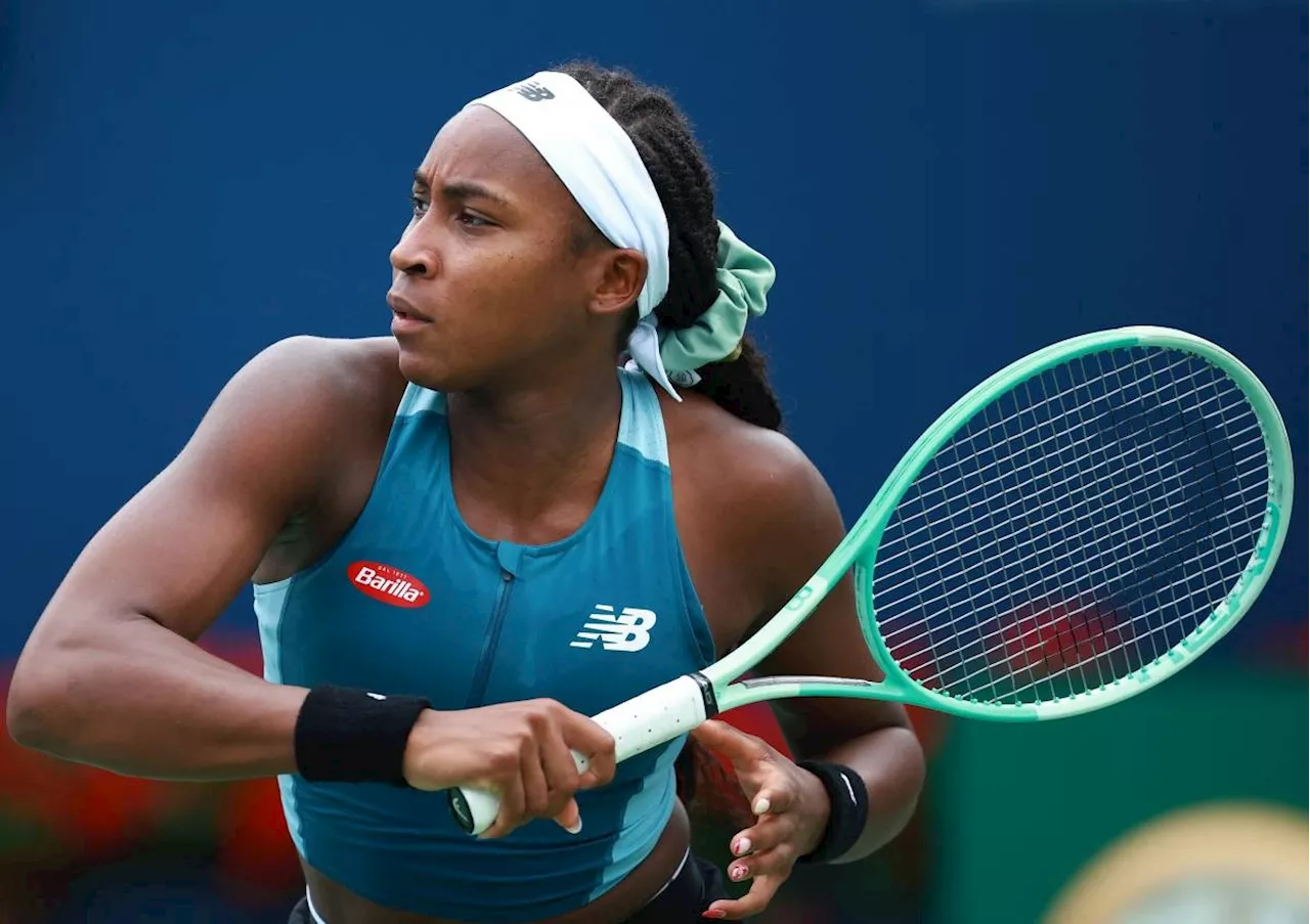 Gauff ousts Wang, Sabalenka advances at Toronto