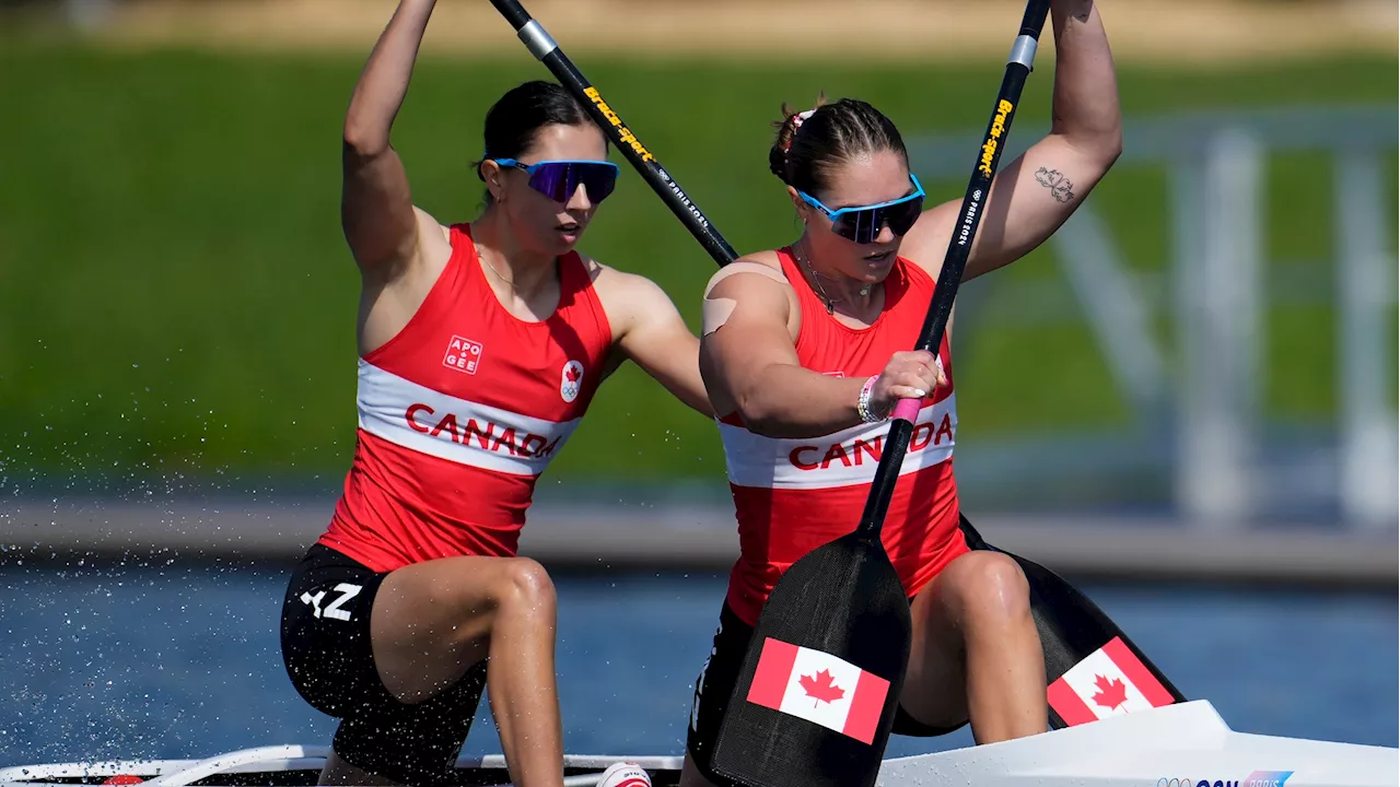 Canadian sprint canoeists Vincent, MacKenzie win bronze medal