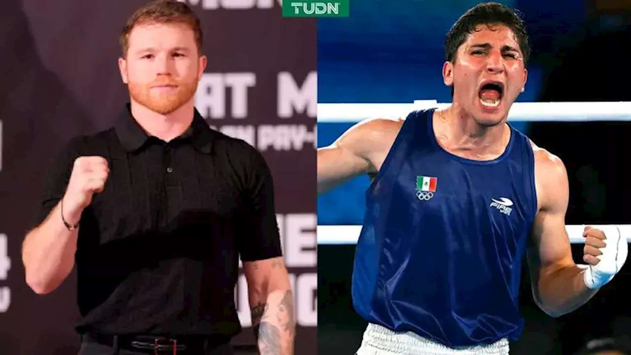 'Canelo' Álvarez, orgulloso de Marco Verde: 'Ganará el oro para México'