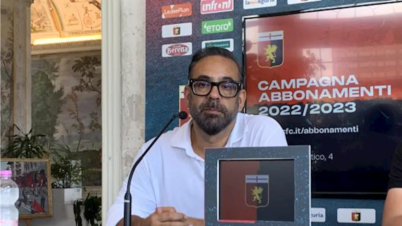 Genoa, Blazquez: 'Retegui ci aveva chiesto di andare via, lo avevamo messo in preventivo'