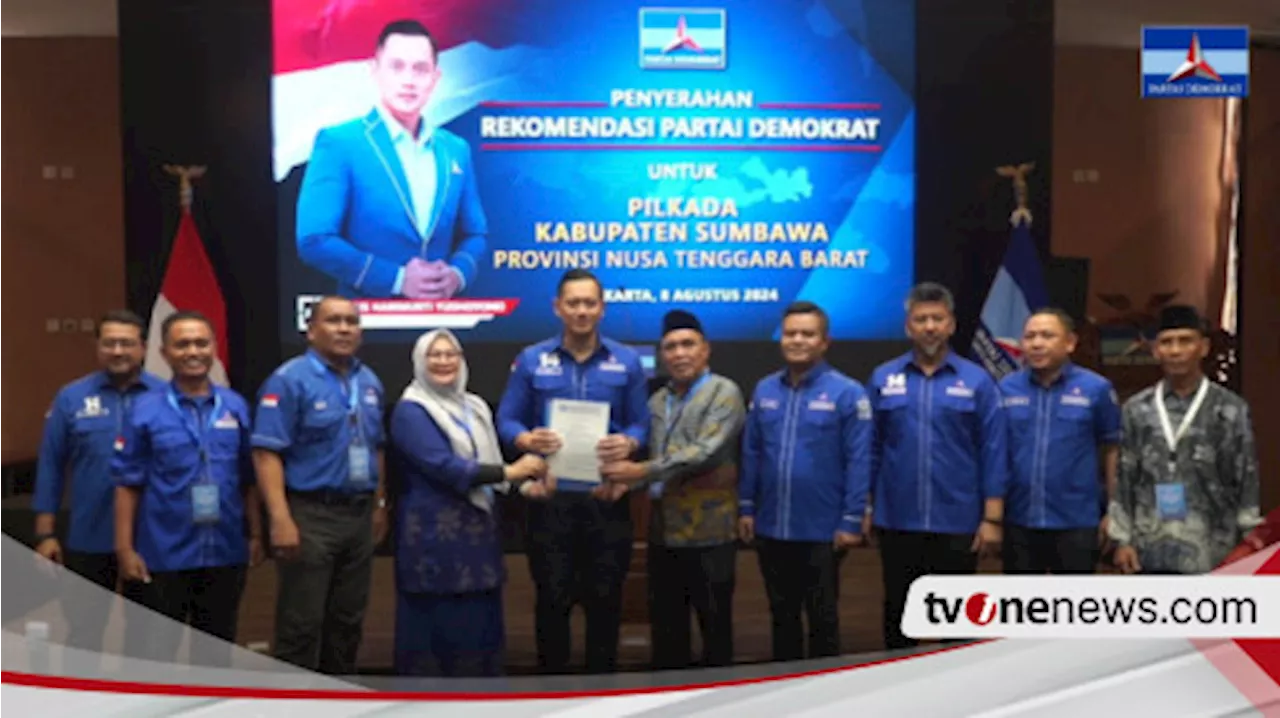 Demokrat Usung Pasangan Novi-Talif Maju di Pilkada Sumbawa 2024