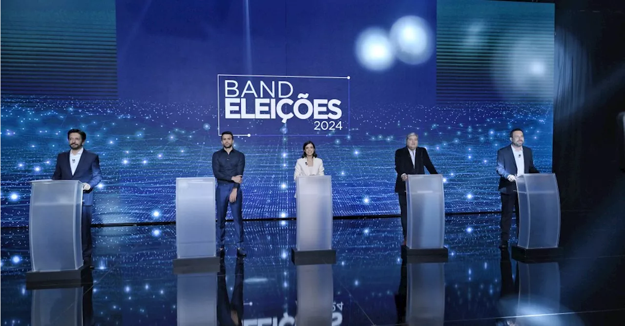 Boulos e Datena se unem contra Nunes no primeiro debate eleitoral em SP