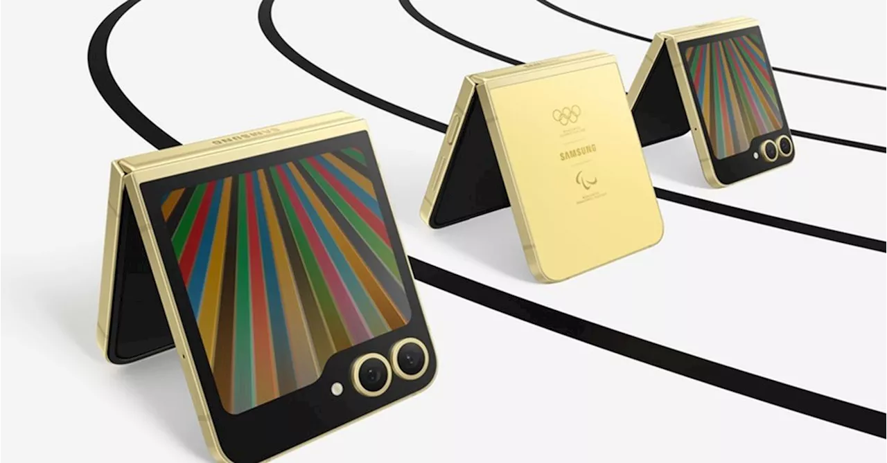 Samsung’s Galaxy Z Flip 6 Olympic Edition phones are showing up for sale online