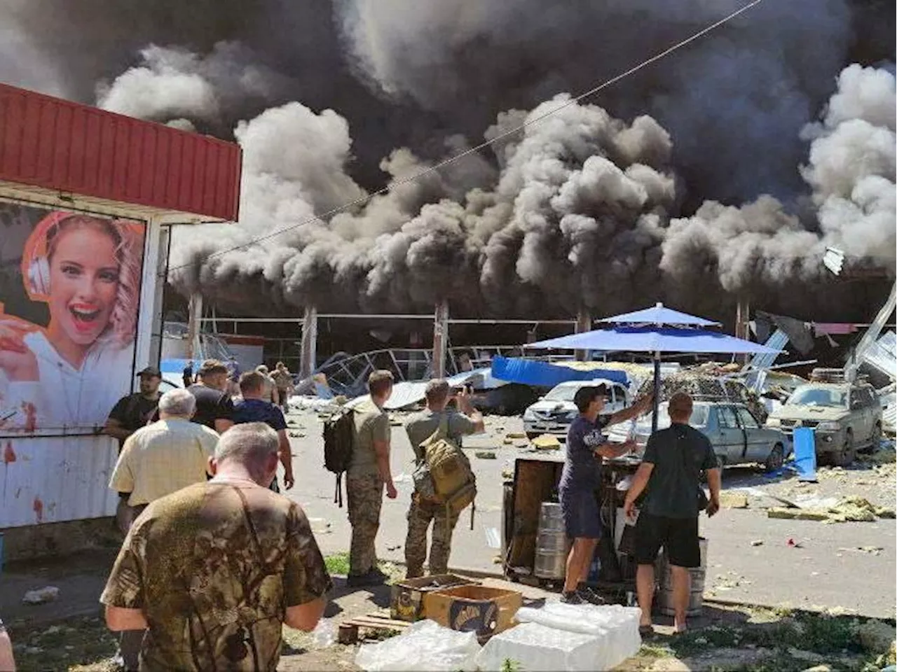 Russland bombardiert Supermarkt - Mindestens 10 Tote