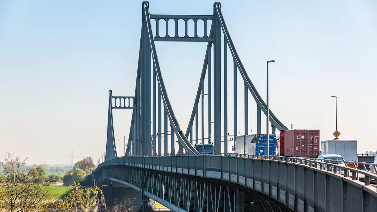 Rheinbrücke Krefeld: Zwei neue Brücken sollen marodes Bauwerk ersetzen