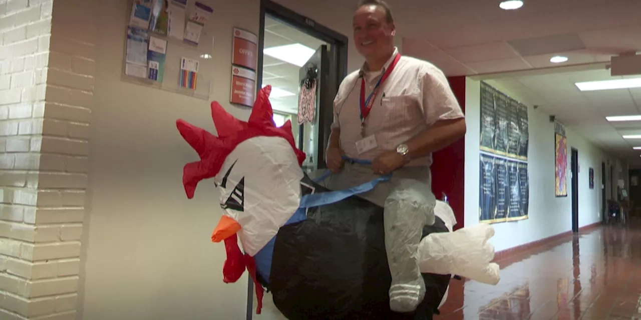 Dothan principal does everything to make students smile