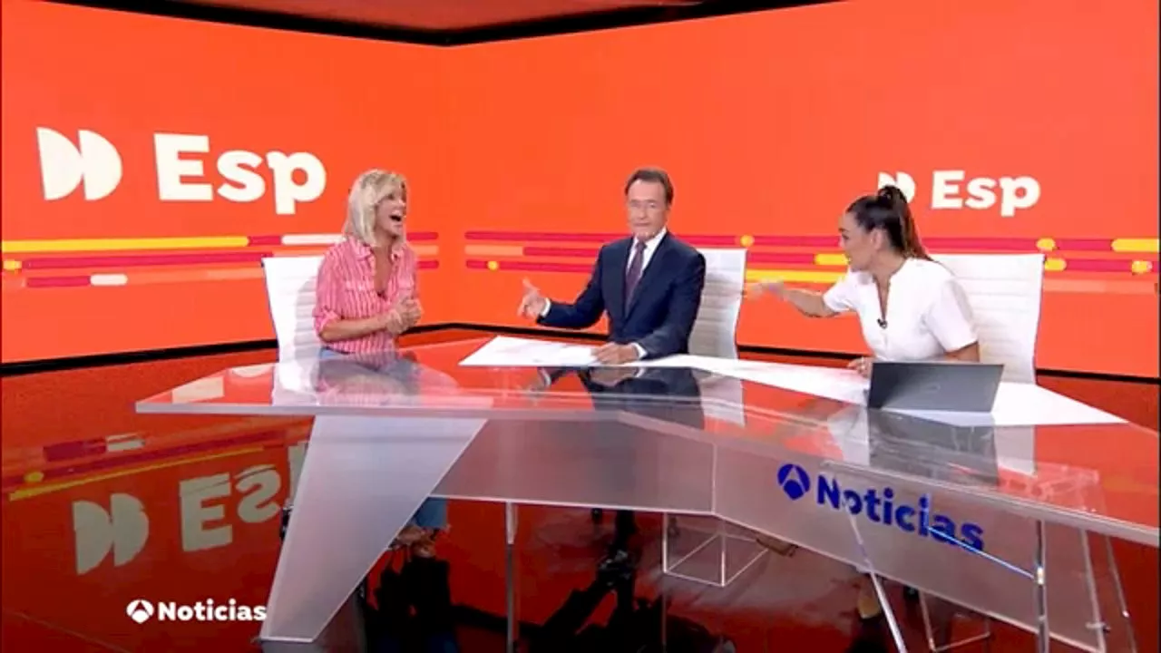 Susanna Griso a Matías Prats en su reencuentro por la nueva temporada de Espejo Público: 'El tiempo no pa