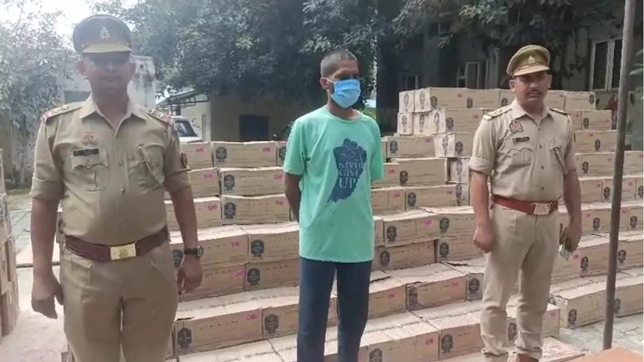 चंडीगढ़ से बिहार ले जा रही शराब को नोएडा पुलिस ने किया जब्त, दीपावली और अन्य त्योहारों में खपाने की थी तैयारी