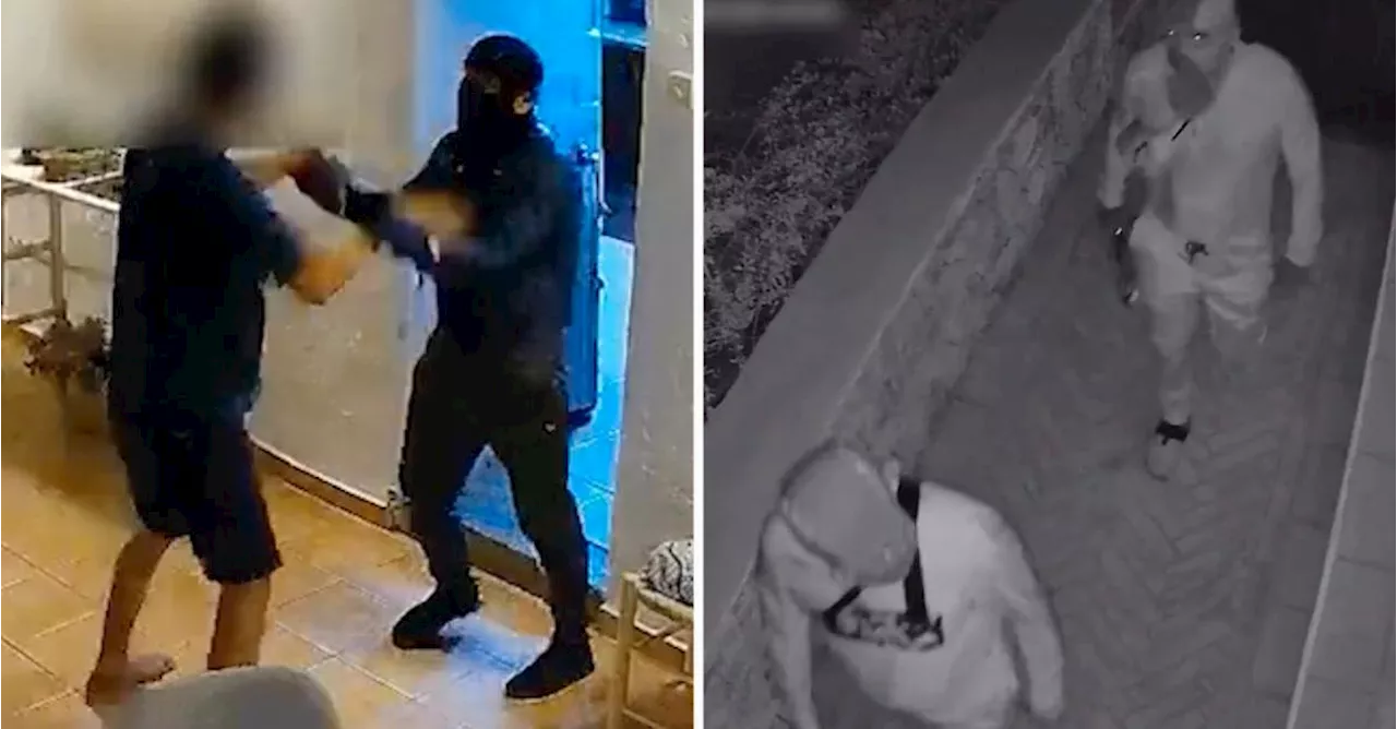 Slåss med rånare i lyxvillan – slår till i gasattacker