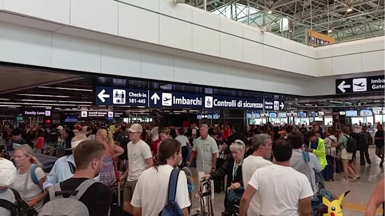 Fiumicino, torna il limite dei 100 ml di liquidi nel bagaglio a mano